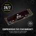 Corsair MP700 ELITE 2TB PCIe 5.0 (第 5 代) x4 NVMe M.2 固態磁碟機 Corsair MP700 ELITE 2TB PCIe 5.0 (第 5 代) x4 NVMe M.2 固態磁碟機