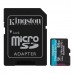 Kingston 64GB Canvas Go! Plus microSD Memory Card|SDCG4