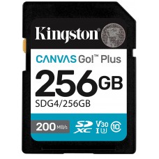 Kingston Canvas Go! Plus SD Memory Card|SDG4/256GB