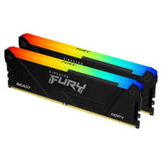 Kingston FURY Beast DDR4 RGB DDR4 3600 CL18 288 Pi DIMM 32GB Kit (2x16GB) 