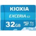 KIOXIA 32GB microSD EXCERIA G2 U1 R100 W50/讀寫速度⾼達 100/50 MB/s