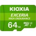 KIOXIA 64GB EXCERIA HIGH ENDURANCE Micro SDHC UHS-I (U1/V10/A1) 記憶卡 KIOXIA 64GB EXCERIA HIGH ENDURANCE Micro SDHC UHS-I (U1/V10/A1) 記憶卡