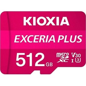 KIOXIA EXCERIA 512GB PLUS G2 microSDXC 記憶卡