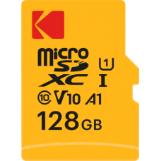 Kodak 128GB UHS-I U3 V30 A1 MicroSDXC Card with Adapter Kodak 128GB UHS-I U3 V30 A1 MicroSDXC Card with Adapter