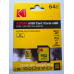 Kodak 64GB UHS-I U3 V30 A1 MicroSDXC Card with Adapter Kodak 64GB UHS-I U3 V30 A1 MicroSDXC Card with Adapter