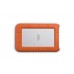 LaCie Rugged USB-C and USB 3.2 Gen 1 2TB Portable Hard Drive 