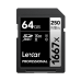 Lexar Professional 1667x UHS-II SDXC 64GB Memory Card Lexar Professional 1667x UHS-II SDXC 64GB Memory Card