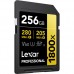 Lexar® 256GB Professional 1800x SDXC™ UHS-II Card  (GOLD Series)