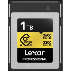 Lexar®  1TB Professional GOLD CFexpress™ 4.0 Type B Card