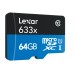 Lexar 64GB MICRO SDXC CARD 633x C 10