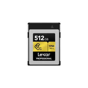 Lexar® Professional CFexpress™ Type B Card GOLD Series 512GB