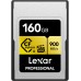 Lexar® 160GB Professional CFexpress™ Type A TOUGH Memory Card Card GOLD Series Lexar® 160GB Professional CFexpress™ Type A TOUGH Memory Card Card GOLD Series