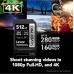 Lexar® Professional SILVER PRO 512GB UHS-II U3 V60  SDXC™ Card