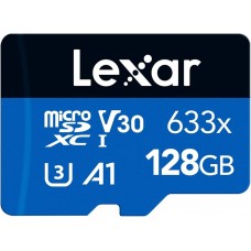 Lexar 633x 128GB MicroSDHC (Read: 100MB/s)
