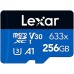Lexar 633x 256GB MicroSDHC (Read: 100MB/s)