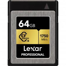 Lexar® 64GB Professional CFexpress™ Type B Card GOLD Series 