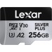 Lexar® Professional SILVER PLUS 256GB microSDXC™ UHS-I Card Lexar® Professional SILVER PLUS 256GB microSDXC™ UHS-I Card