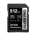 Lexar® Professional SILVER PRO 512GB UHS-II U3 V60  SDXC™ Card