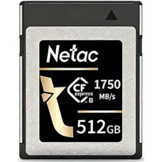 Netac - CF2000 512GB CFexpress Type B Memory Card with Up to 1750MB/s Read Speed