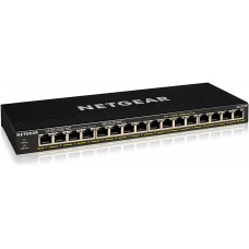Netgear GS316P 16-Port Gigabit PoE-Compliant Unmanaged Switch (115W)