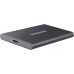 SAMSUNG T7 Portable SSD 2TB USB3.2 Gen 2 (Gray)