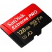 SanDisk Extreme Pro microSDXC Card U3 V30 A2 128GB + Adapter