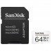 SanDisk High Endurance MicroSDXC 64GB Class10 V30 (100MB/s) Memory Card