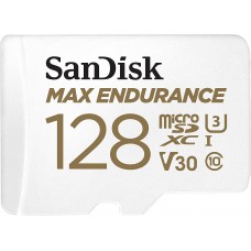 SanDisk 128GB MAX Endurance microSDHC Card for Home Security Cameras and Dash cams