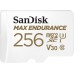 SanDisk Max Endurance MicroSDXC 256GB Class10 V30 (100MB/s) Memory Card SanDisk Max Endurance MicroSDXC 256GB Class10 V30 (100MB/s) Memory Card