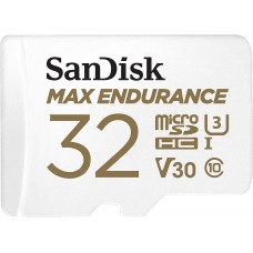 SanDisk 32GB MAX Endurance microSDHC Card for Home Security Cameras and Dash cams 
