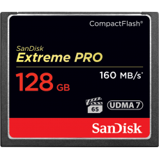 SANDISK EXTREME PRO® COMPACTFLASH® 128GB MEMORY CARD