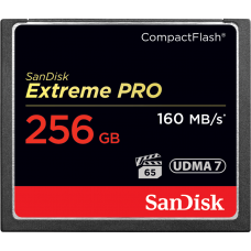 SANDISK EXTREME PRO® COMPACTFLASH® 256GB MEMORY CARD