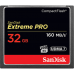 SANDISK EXTREME PRO® COMPACTFLASH® 32GB MEMORY CARD SANDISK EXTREME PRO® COMPACTFLASH® 32GB MEMORY CARD