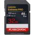 SANDISK 32GB SD Extreme Pro CL10 V30 UHS-I U3 4K UHD (100MB/s R, / 90MB/s) SANDISK 32GB SD Extreme Pro CL10 V30 UHS-I U3 4K UHD (100MB/s R, / 90MB/s)