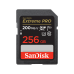 SanDisk Extreme Pro UHS-I SDXC 256GB Class 10 V30 (200MB/s) Memory Card