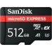 SanDisk Micro SD Express, 512GB micro SD card, 