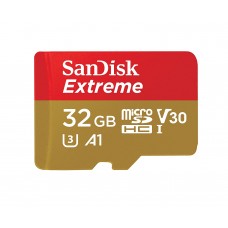  SanDisk Extreme 32GB microSDHC UHS-3 Card 