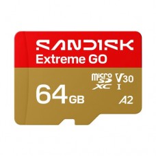 SANDISK Extreme GO 64G microSDHC U3 A2 UHS-I V30 4K 記憶卡 SANDISK Extreme GO 64G microSDHC U3 A2 UHS-I V30 4K 記憶卡