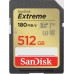 SanDisk Extreme UHS-I SDXC 512GB Class 10 V30 (180MB/s) Memory Card