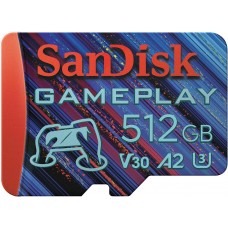 SanDisk GamePlay 512GB MicroSD Card for Mobile Gaming/Handheld Consoles SanDisk GamePlay 512GB MicroSD Card for Mobile Gaming/Handheld Consoles
