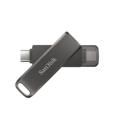 SanDisk®  256GB iXpand® Flash Drive Luxe for iPhone and USB Type-C