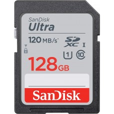 SanDisk 128GB Ultra SDHC 120M+B/s UHS-I Memory Card
