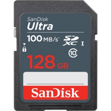 SanDisk 128GB Ultra SD Memory Card UHS-I 100MB/s Class 10