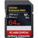 SANDISK 64GB SD Extreme Pro CL10 V30 UHS-I U3 4K UHD (200MB/s R, / 90MB/s) SANDISK 64GB SD Extreme Pro CL10 V30 UHS-I U3 4K UHD (200MB/s R, / 90MB/s)