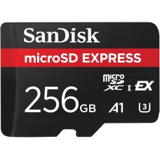 SanDisk Micro SD Express, 256GB micro SD card, 