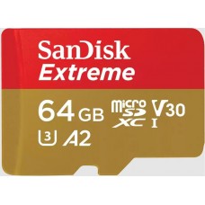 SanDisk Extreme®  64GB microSDXC™ UHS-I CARD