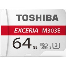 Toshiba Exceria M303E 64GB MicroSDXC Card Endurance Model