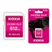 KIOXIA 512GB EXCERIA PLUS U3 4K Video R98W65 V30 4K SD Card