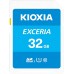 Kioxia 32GB Exceria U1 100 MBs Class 10 SD Card