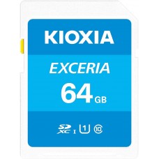 Kioxia 64GB Exceria U1 100 MBs Class 10 SD Card Kioxia 64GB Exceria U1 100 MBs Class 10 SD Card